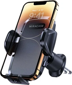 Miracase Car Phone Holder Mount, 360° Air Vent Cradle for 4.5"-7" Phones - Picture 1 of 6
