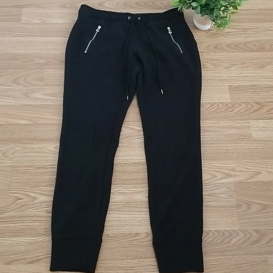 Gap Women's Drawstring Jogger Pants Black XS  - Image 1 of 4