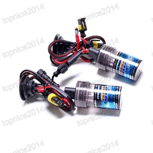 2X 12V 35W DC H8 HID Xenon Headlight Bulbs Singel Beam 12000K - Picture 1 of 6