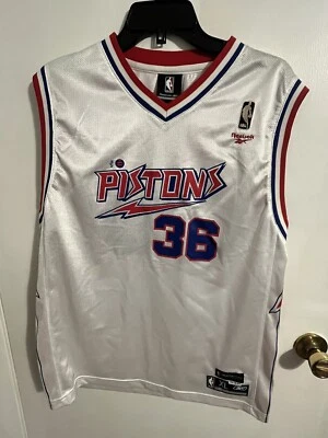 Camiseta deportiva retro Reebok HWC Rasheed Wallace Detroit Pistons talla XL- Rasheed Wallace Foto 1 de 4