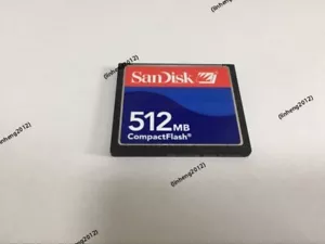 Tarjeta de memoria SanDisk CompactFlash CF 512 MB SDCFJ/SDCFB de 512 MB - Imagen 1 de 3