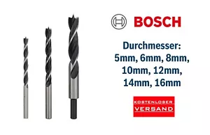 Bosch Professional Holzspiralbohrer Weich- & Hartholz ⌀5mm - ⌀16mm - Bild 1 von 8