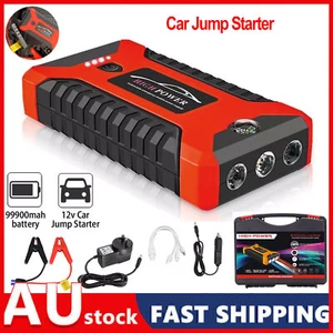 99900mAh 12V Car Jump Starter Pack Booster Charger Battery Power Bank Portable - Picture 1 of 21