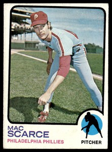 1973 Topps #6 Mac Scarce  VGEX-B111R3