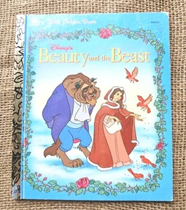 1991 Disneys Little Golden Book The Beauty And The Beast - Picture 1 of 4