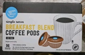 Cialde Keurig K-Cup caffè tostato leggero Happy Belly, numero 96 SCAD 02/08/26 - Foto 1 di 1