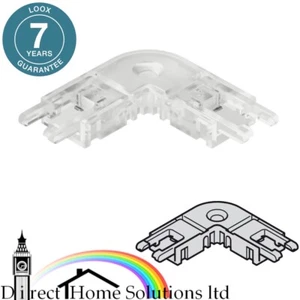 Conector de clip de esquina monocromático LED Hafele Loox para tira de luz de 8 mm - Imagen 1 de 6
