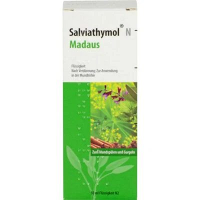 COOPER CONSUMER HEALTH DEUTSCHLAND GMBH SALVIATHYMOL N Madaus Tropfen 50 ml PZN 11548422