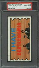 1964 Topps Beatles Plaks #24 I Have BeatleMania PSA 8