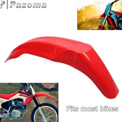 Cubierta guardabarros guardabarros delantero para moto de cross para Honda CRF450R CRF250 XR400 XR650L 07+ Foto 1 de 4