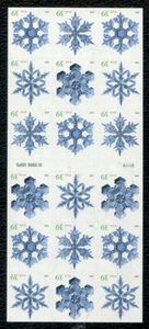 2006 Snowflakes ATM pane of 18 stamps Scott #4116b, 4113-4116 MNH  S1018 - Picture 1 of 2