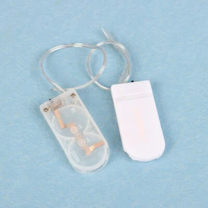 5Pcs Button Coin Cell Battery Holder Case Cover With ON-OFF Switch Leads Wire - Zdjęcie 1 z 15