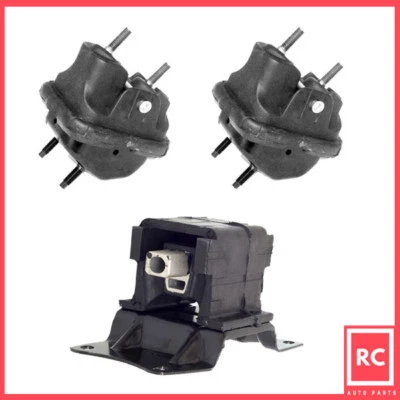 Motor & Trans Mount Set 3PCS for 93-97 fits Dodge Chrysler Intrepid 3.3/ 3.5L - Image 1 of 3