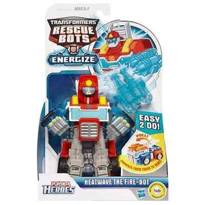 Transformers Playskool Heroes Rescue Bots Energize Heatwave the Fire-Bot Figure - Picture 1 of 6