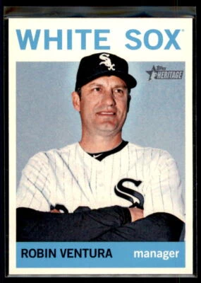 2013 Topps Heritage  Robin Ventura  MGR #118 Chicago White Sox - Image 1 of 2