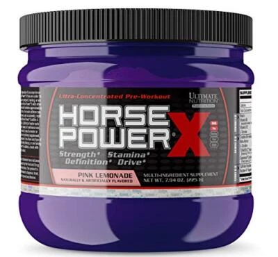 Ultimate Nutrition Horse Power X, suplemento concentrado preentrenamiento Foto 1 de 4