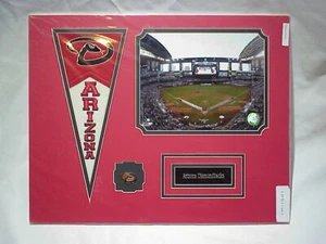 Arizona Diamondbacks Photo, Name Plate, Pin, Pennant Flag  Collage 16x20    - Picture 1 of 1