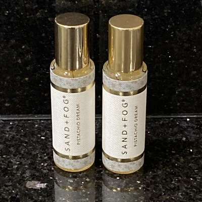 Set of 2 Sand + Fog Pistachio Dream Chunky Rollerball Perfume Oil 15mL (0.5 oz) - Image 1 of 4
