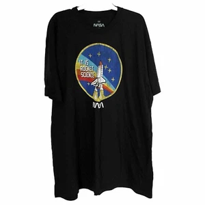 NASA T-Shirt Men's It Is Rocket Science Black Ripple Junction 3XL NWT’S - Picture 1 of 4