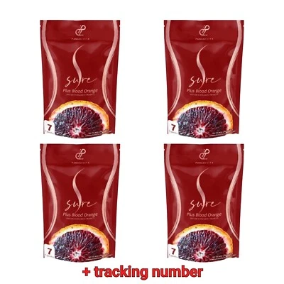 4x S SURE Plus Blood Orange Pananchita Fat Burger Green Coffee Bean L-Carnitine - Image 1 of 4