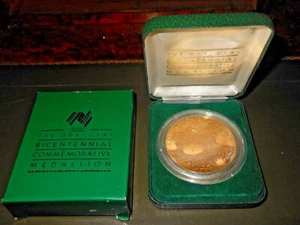 Australia Bicentennial Commemorative Medallion Coin 1788-1988 MINT in box - Picture 1 of 1