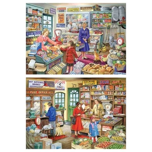 Das Haus der Puzzles - Bitte darf ich 2 x große 500 Stück Puzzles Multipack - Bild 1 von 8