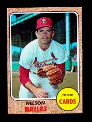 1968 Topps - высоты # Nelson Briles #540 - Бесплатная доставка - Изображение 1 из 2