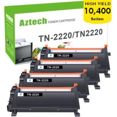 Toner Kompatibel für Brother TN2220 HL-2130 MFC-7360N DCP-7055 MFC-7460DN HL2240 - Bild 1 von 4