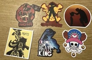 Anime One Piece Pirate King Strawhat USkull Sticker Decal Truck Car Wall Phone - Picture 1 of 5