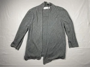 Alfred Dunner Women's Gray Cardigan Sweater Open Front Long Sleeve, Size Medium - Picture 1 of 6