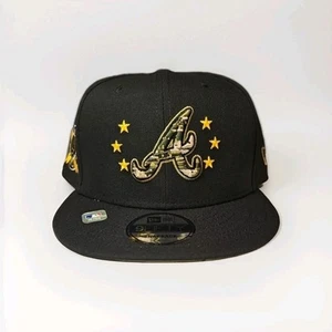 New Era MLB Atlanta Braves 2024 Armed Forces Day 9FIFTY Snapback Mütze - Bild 1 von 5