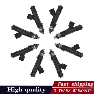 8 件装燃油喷射器 Fj803 2L1Z9F593AA 适用于福特 E-150 5.4l V8 2005 2006 2007 2008 — 第 1/4 张图片