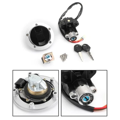 Ignition Switch Fuel Gas Cap Lock Key For Suzuki SV650 S/A SFV650 SV1000/S 03-15 Foto 1 de 4