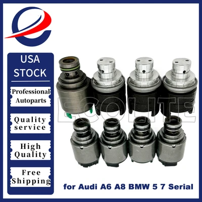 Transmission Solenoid Kits for Audi A6 A8 BMW 5 7 Serial X5 JAGUAR XJ8 XK8 5HP24 - Image 1 of 4