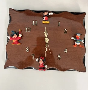 Vintage Mickey Mouse Holz Wanduhr RAR! - Bild 1 von 6