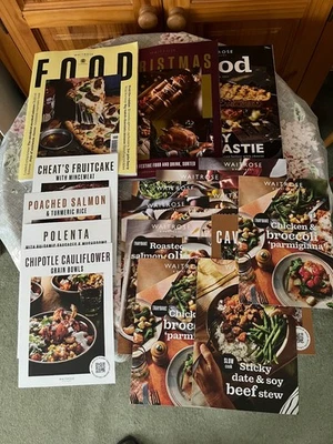 Waitrose Food Magazine November 2025 + October 2025 + Xmas Brochure + Recipe Car - Image 1 of 4