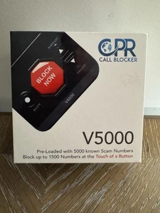 CPR Bloker połączeń telefonicznych V5000 All in One Telefon stacjonarny - Stop Scam Calls - Nieprzetestowany - Zdjęcie 1 z 11