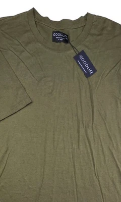 Camisa Goodlife Supima Cuello Redondo Para Hombre Talla 2XL Supima Nueva Con Etiquetas Verde Oliva Foto 1 de 4