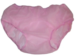 3 CAPAS COMPLETAS Rosa NAILON TRANSPARENTE Abuela BURBUJA * Mujeres/Hombres 28-40" GRANDE - Imagen 1 de 2