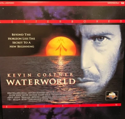 Kevin Costner Waterworld Laserdisc Letterbox - 2 Disc Set - LIKE NEW CONDITION Foto 1 de 4