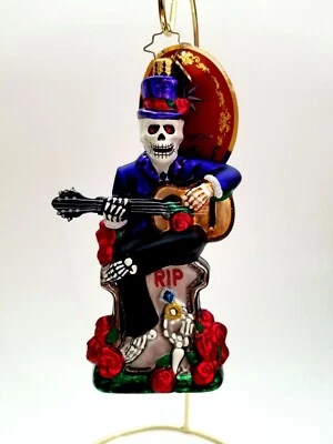 Christopher Radko - Love Everlasting #1021207 Skelton Playing Guitar  - Image 1 of 4