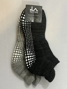 Neu mit Etikett 2 PAAR ~ LA ACTIVE GRIP SOCKEN ~ XL - Bild 1 von 2