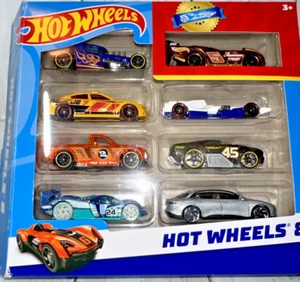 New 2023 Hot Wheels Assorted Car Set of 8 Gift Pack 1:64 Scale -Open Box - Picture 1 of 6