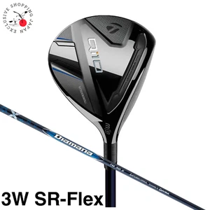 TaylorMade Golf Qi10 Fairway Wood 3W SR Flex Diamana Blue TM50 Graphite Shaft - Picture 1 of 16