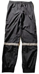 Pearl Izumi Pants Black Nylon large Windbreaker Sweatpants Zip Leg - Picture 1 of 11
