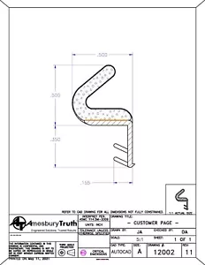 "Amesbury Truth 12002 Kerf en puerta marrón 82" - Imagen 1 de 5