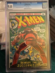 X-Men (Uncanny) #80 CGC 9.0, White Pages, Juggernaut, Gil Kane & Stan Lee (1973) - Imagen 1 de 4