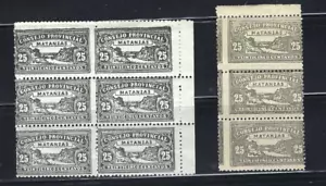 CONSEJO PROVINCIAL MATANZAS {9} variedad color - MNH 1900s - Imagen 1 de 3