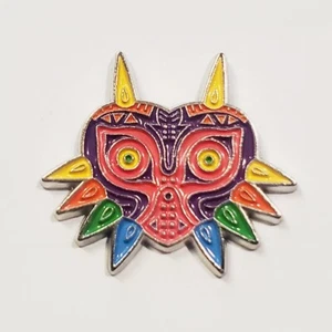 Majora's Mask metal enamel pin ▲ The Legend of Zelda brooche lapel retro NES - Picture 1 of 6
