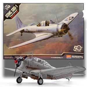 KIT MODELO ACADEMY 12331 1/48 USN SBD-1 'PEARL HARBOR' - Imagen 1 de 6